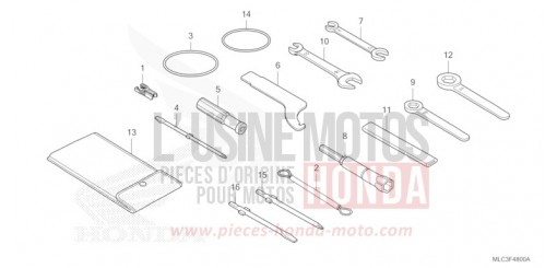 OUTILS XL750S de 2025